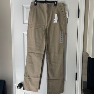 Boys straight fit khaki pants